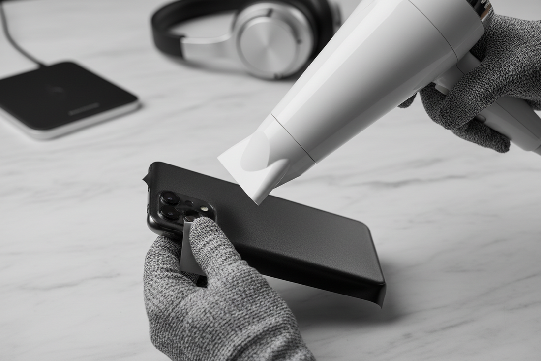 Why Does Heating Vinyl Help When Installing a Device Skin?