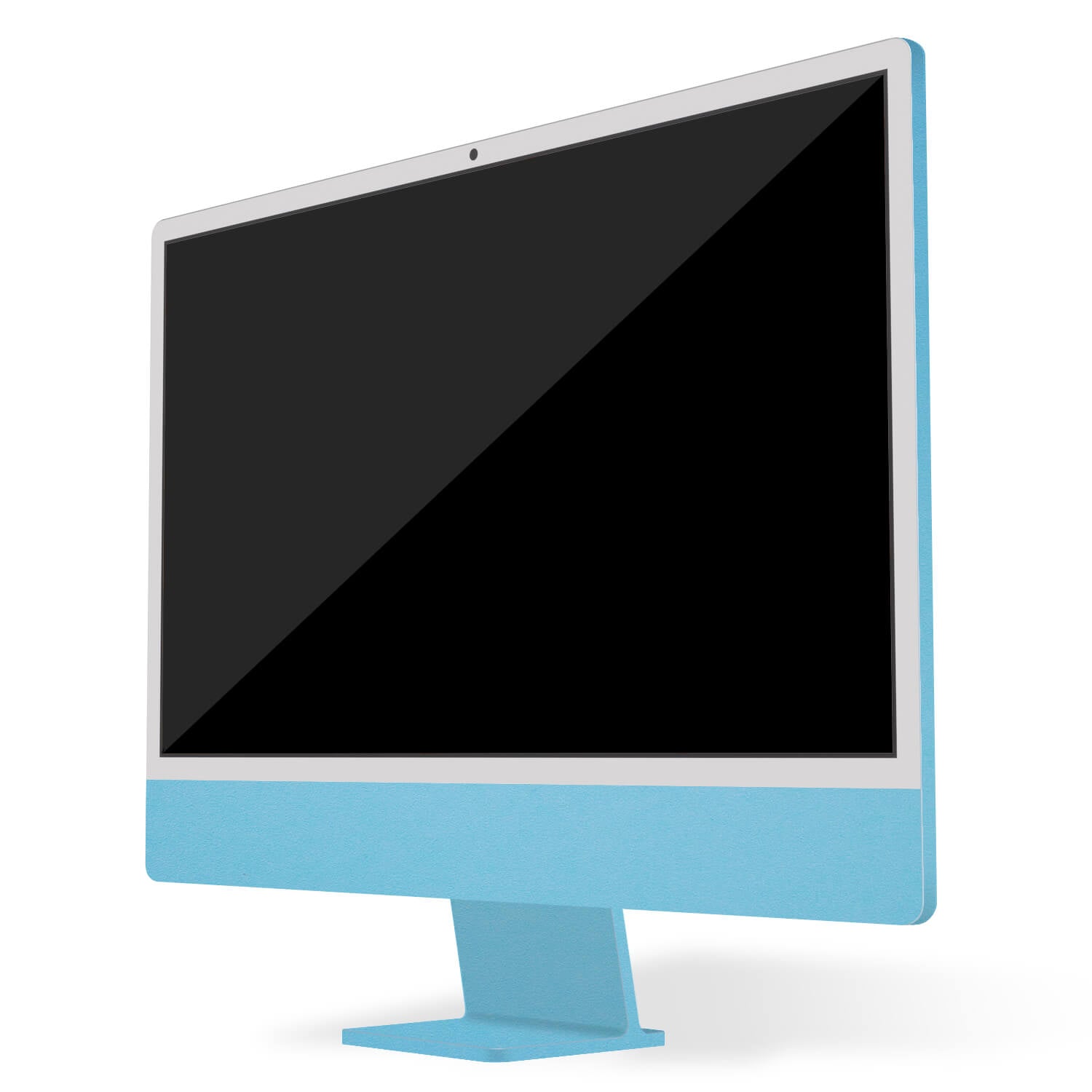 Apple iMac 24-inch (2023, M3) Textured matt light blue skins