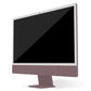 Apple iMac 24-inch (2023, M3) Textured matt mulberry skins