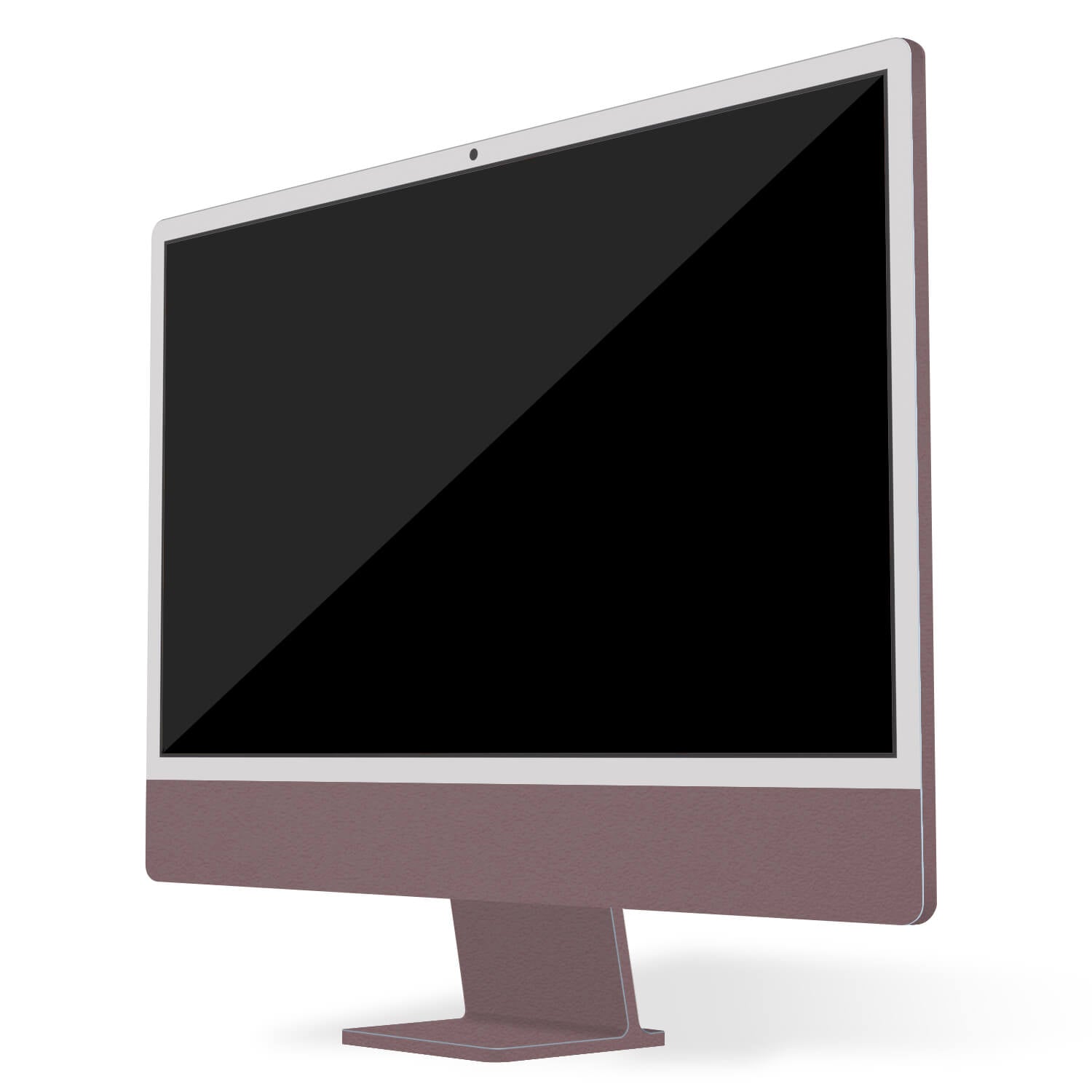 Apple iMac 24-inch (2023, M3) Textured matt mulberry skins