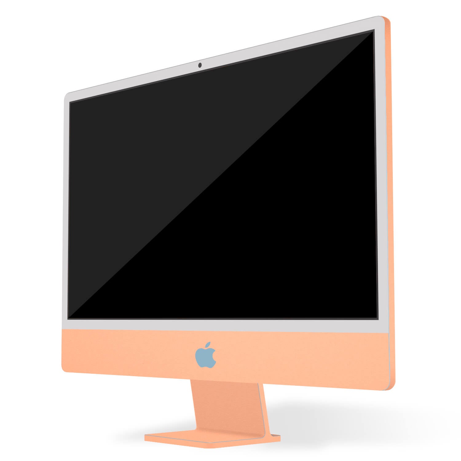 Apple iMac 24-inch (2023, M3) Textured matt peach skins