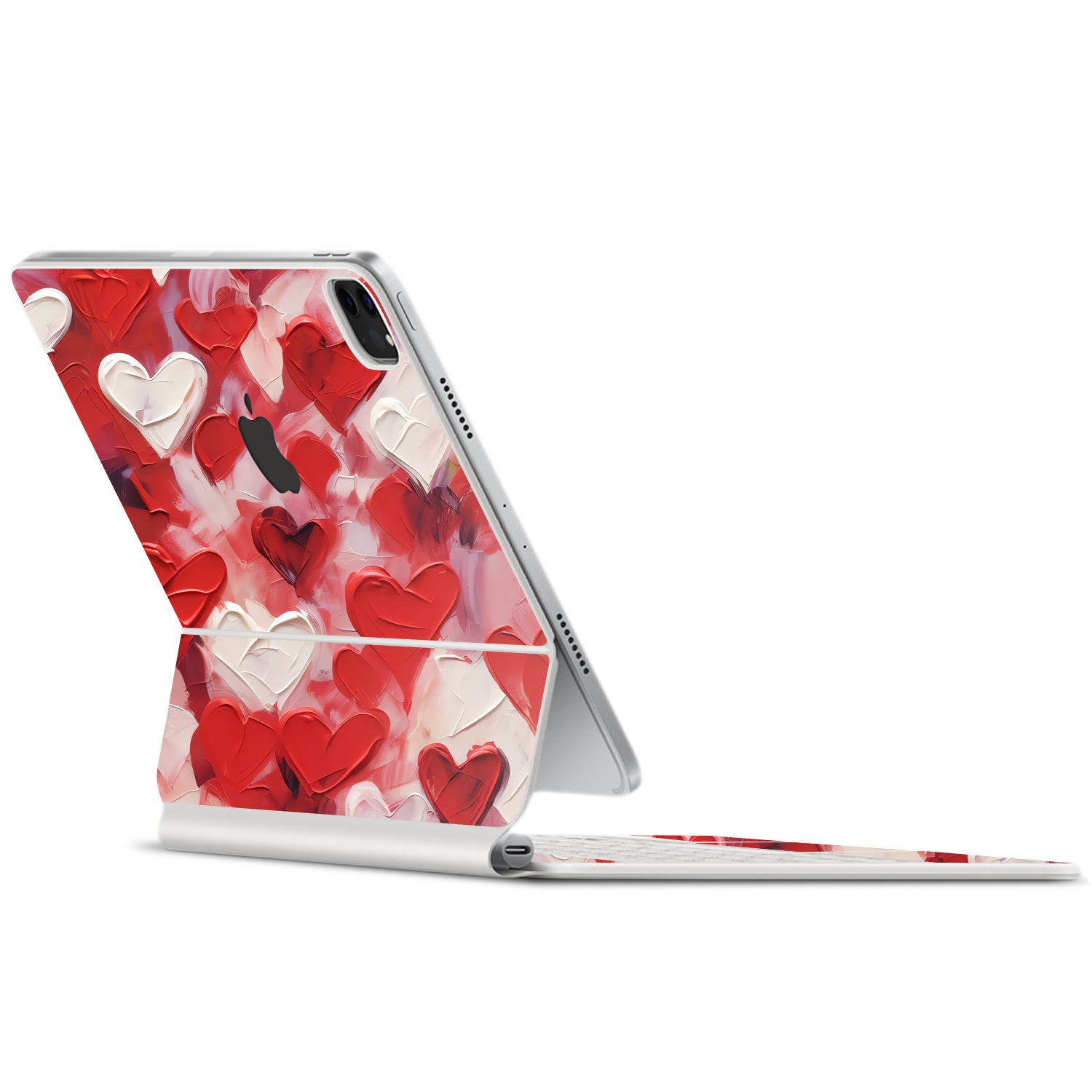 Apple iPad Pro Magic Keyboard 12.9" (2021, Gen 5) Art Love Hearts skins