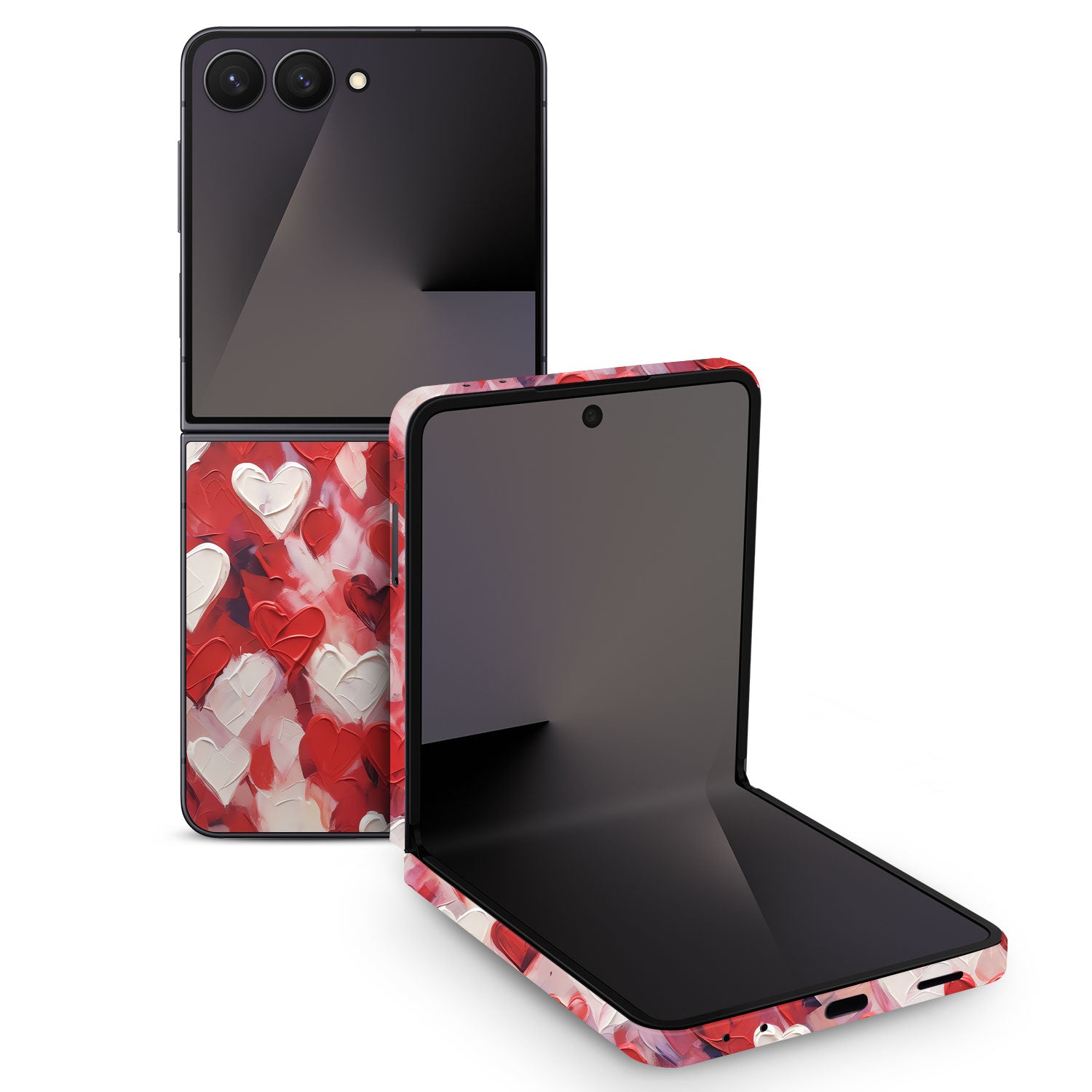 Samsung Galaxy Z Flip 7 art lovehearts  Skins