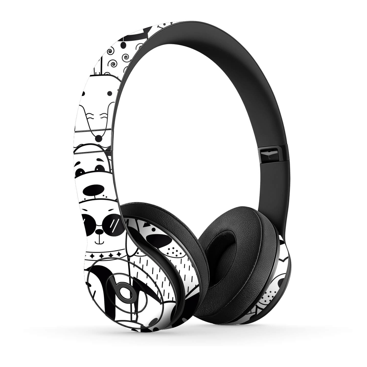 Beats Solo 3 Doodles dog skins