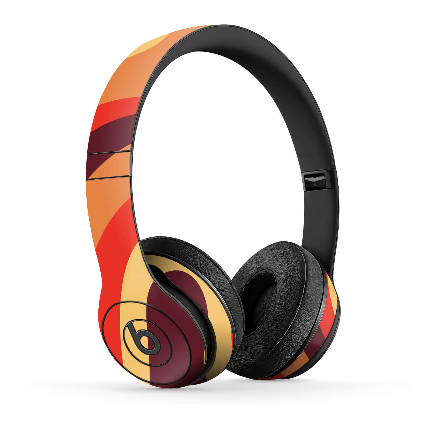 Beats Solo 3 Abstract lava skins