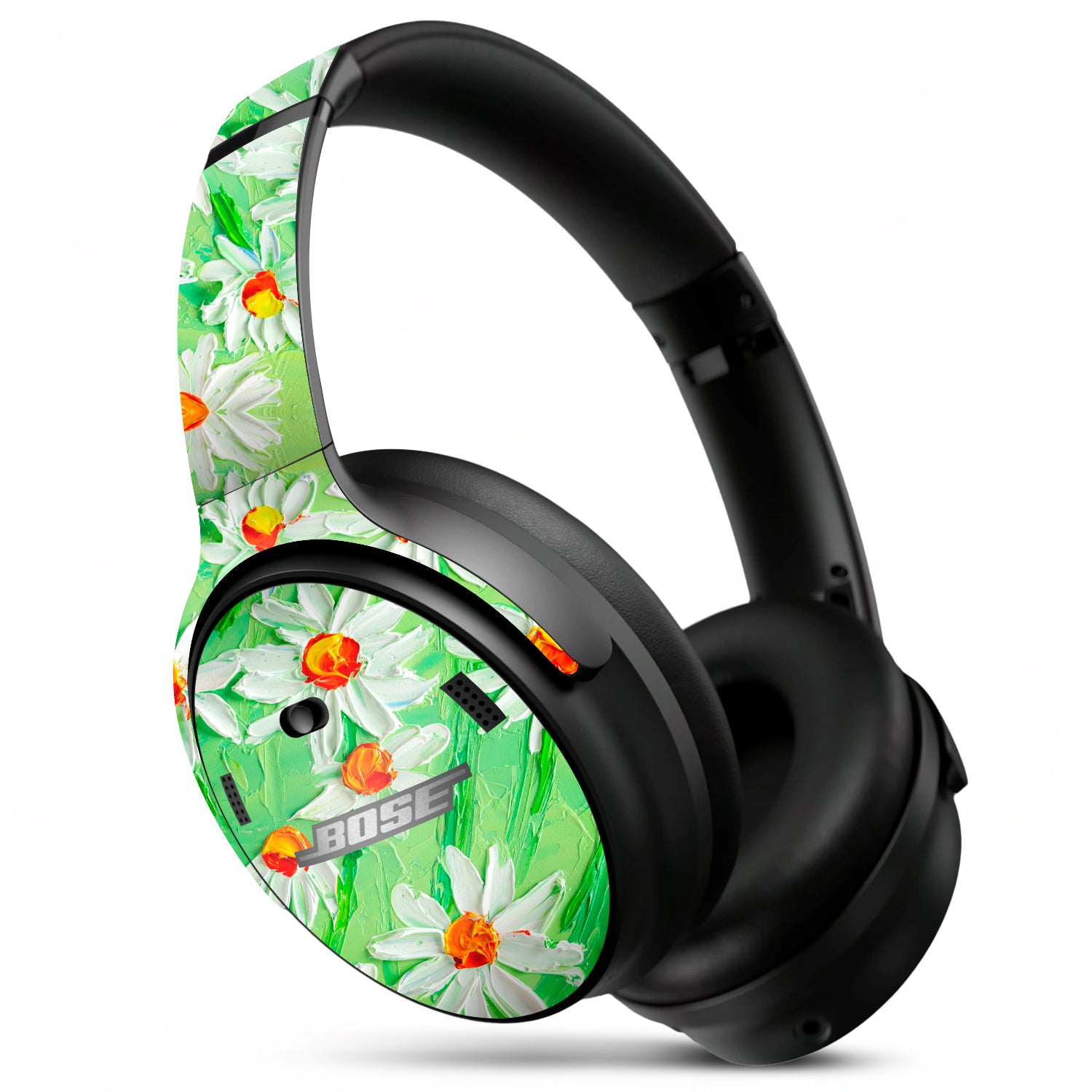 Bose QC45 Headphone Art Daisy Field skin