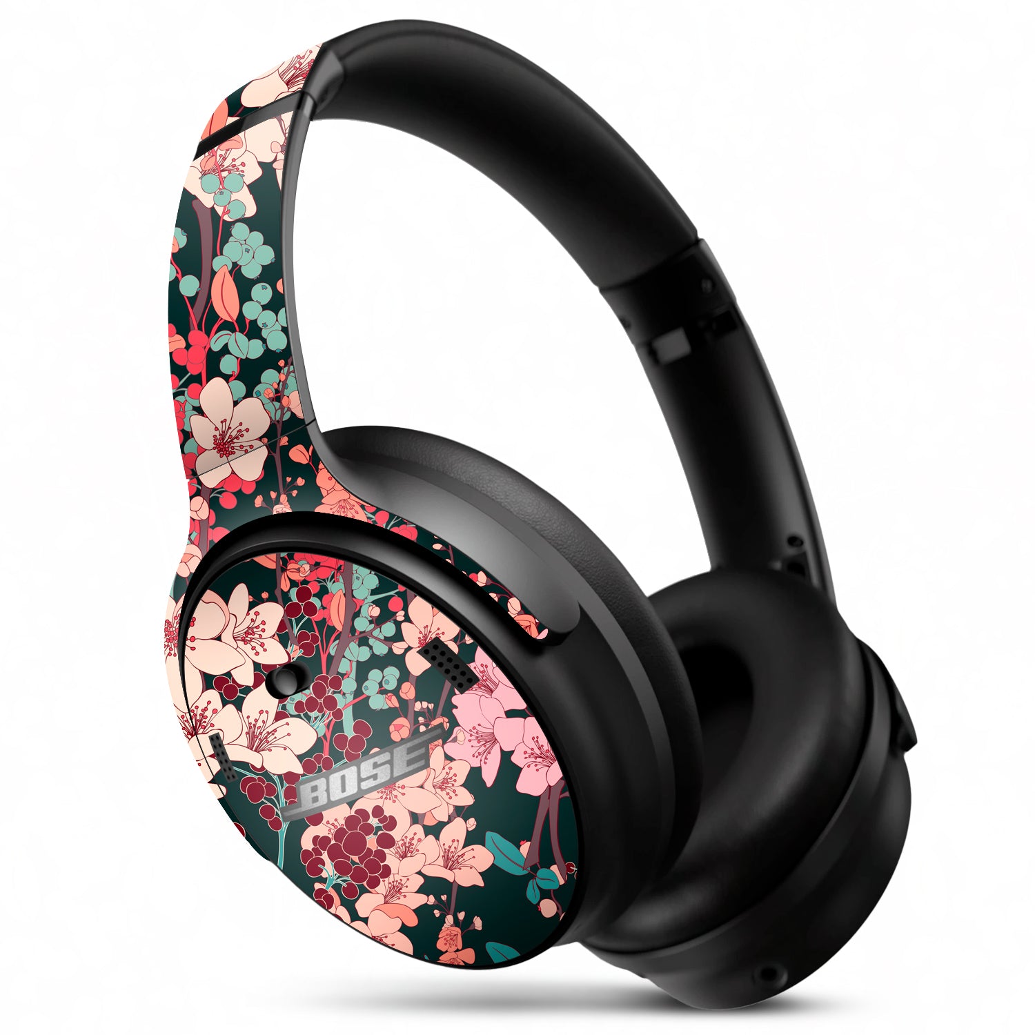 Bose QC45 Headphone Art Vintage Floral skin