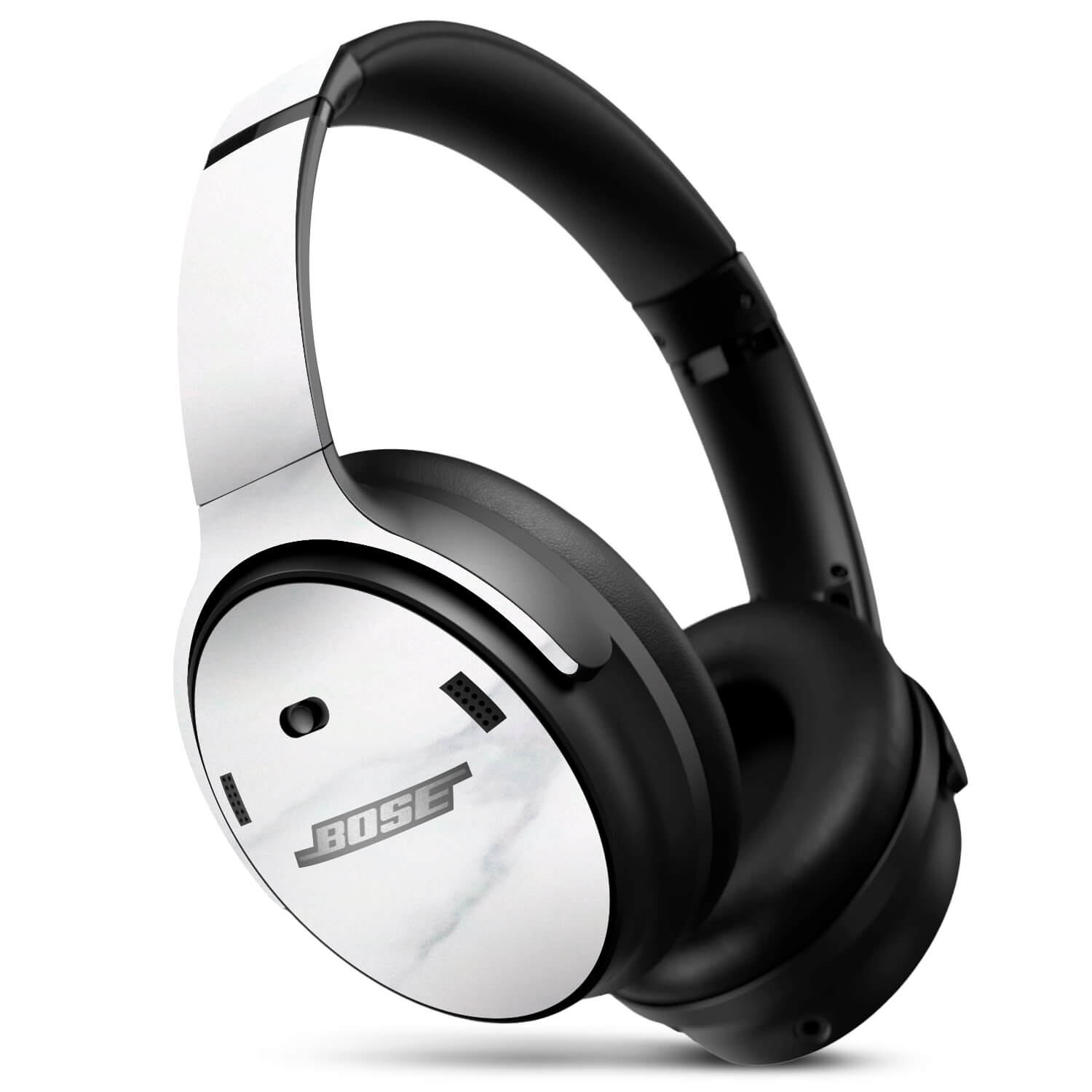 Bose QC SE Headphone White marble skins