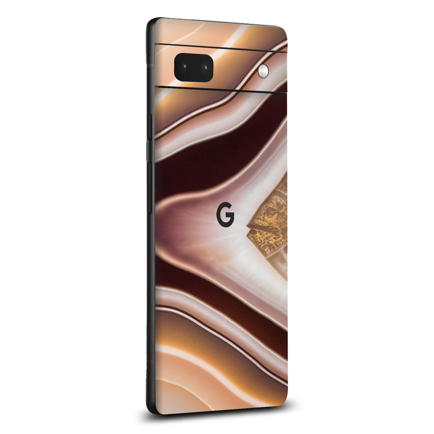 Google Pixel 6a Onyx oyster skins