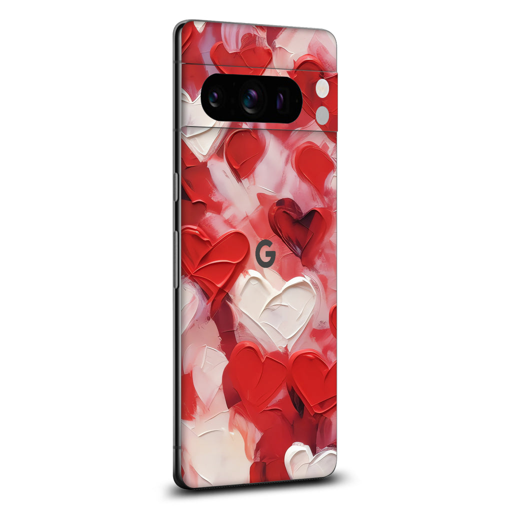 Google Pixel 8 Pro Art Love Hearts skin