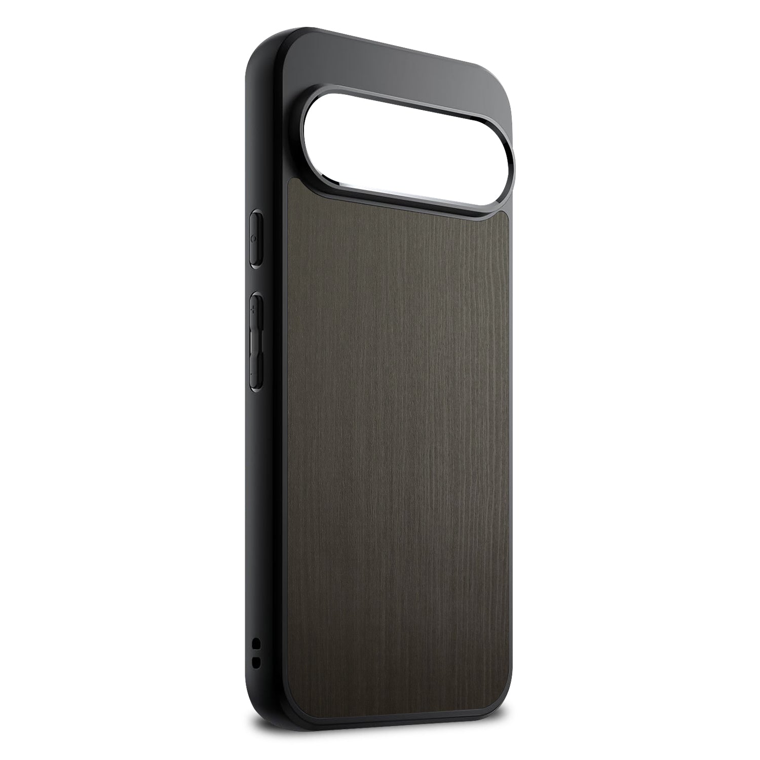 Google Pixel 10 pro CustomX case silverblack wood