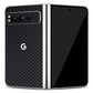 Google Pixel Fold Black carbon fibre skins