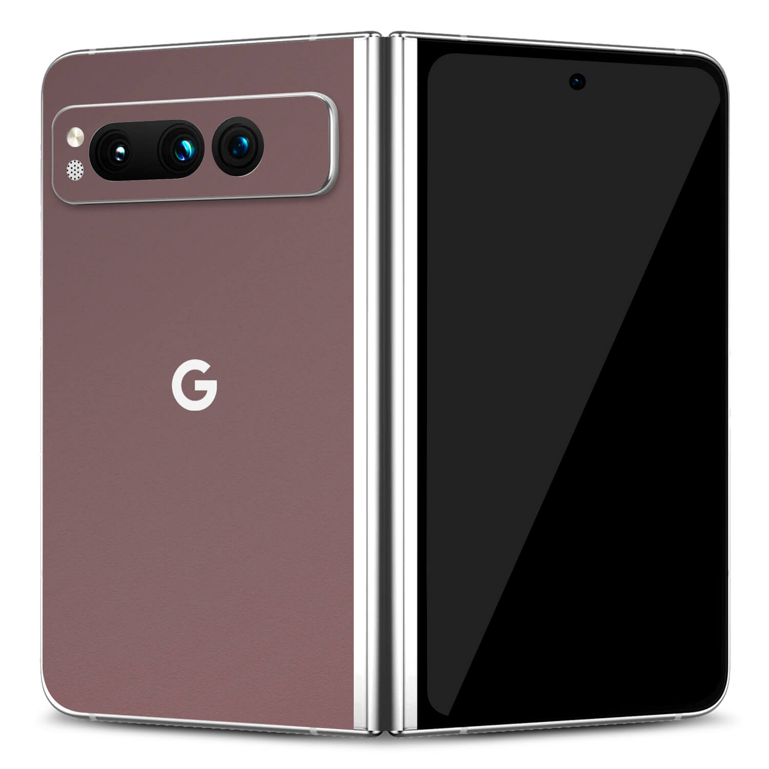 Google Pixel Fold Textured matt mulberry skins