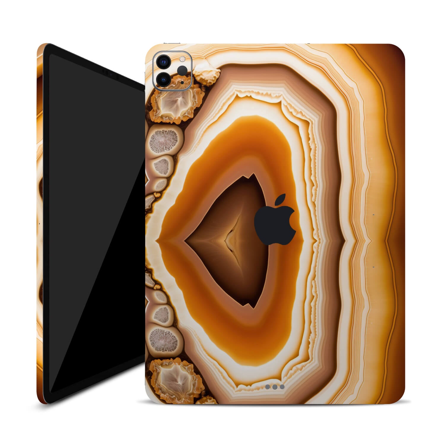iPad Pro 12.9" (2021, Gen 5, M1) Onyx amber skins