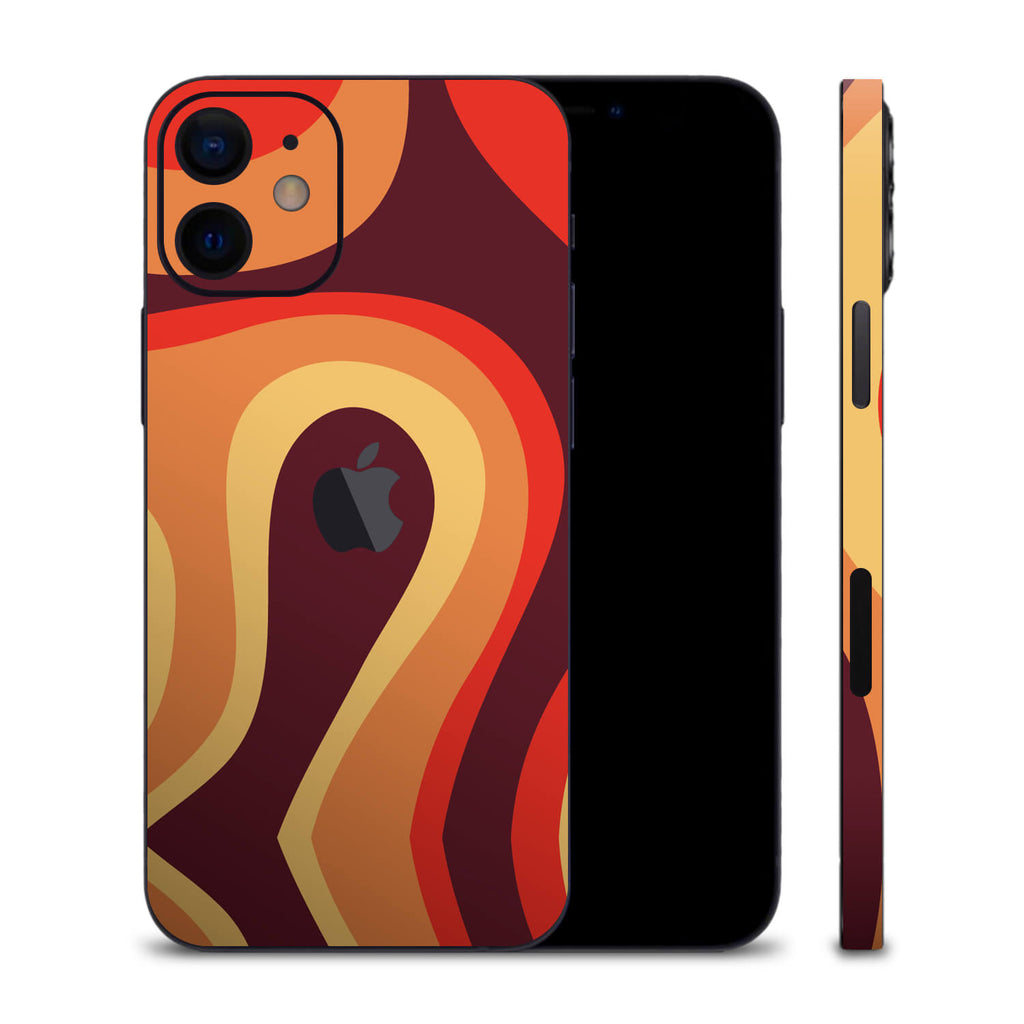 iPhone 12 Abstract lava skins