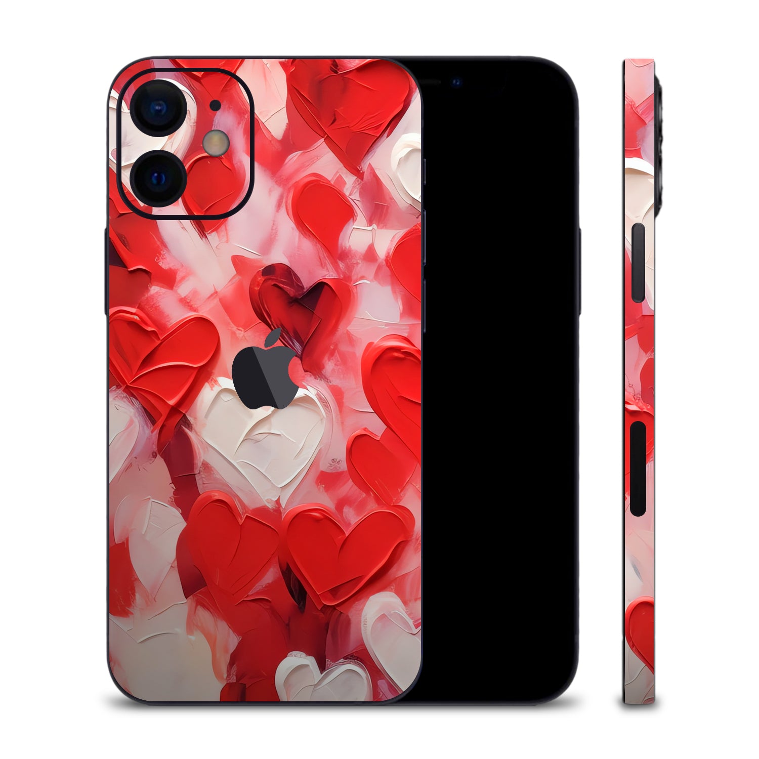 iPhone 12 Art Love Hearts skin