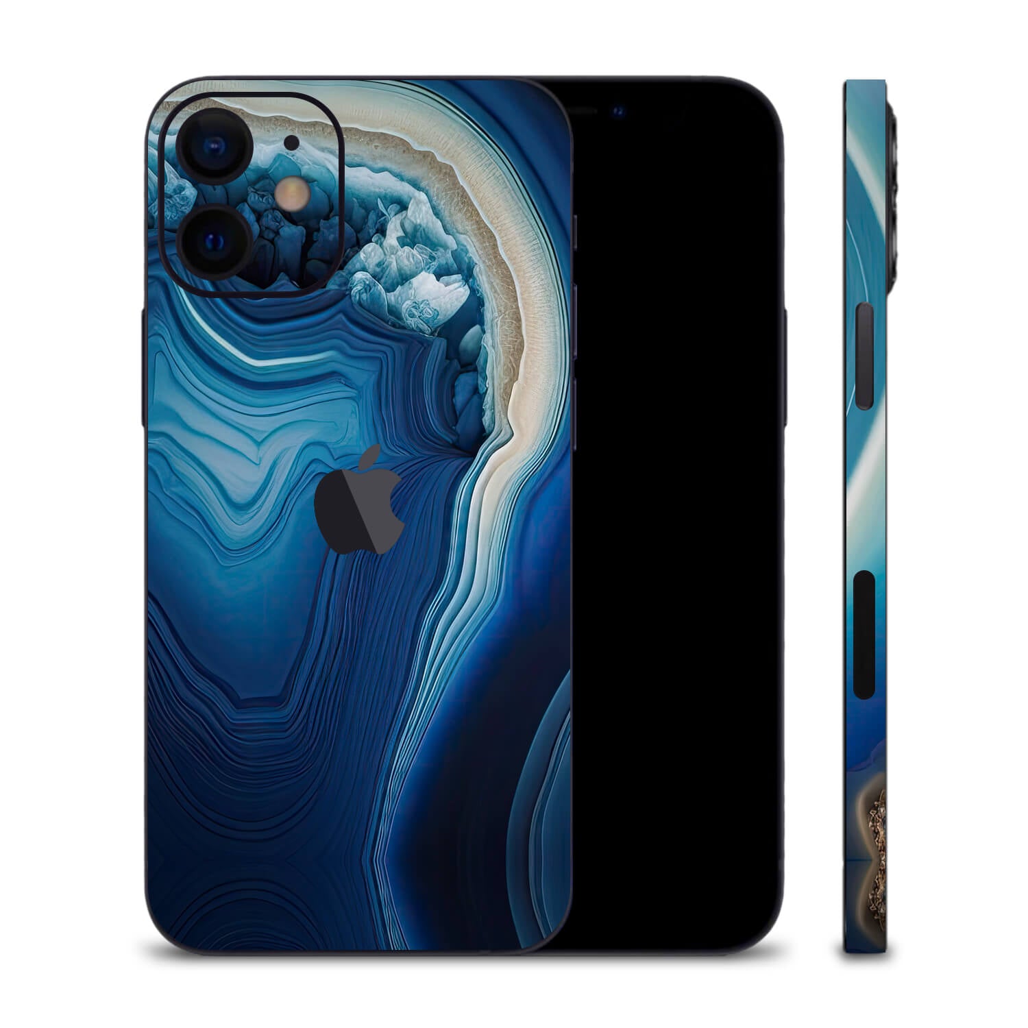 iPhone 12 Onyx azure skins