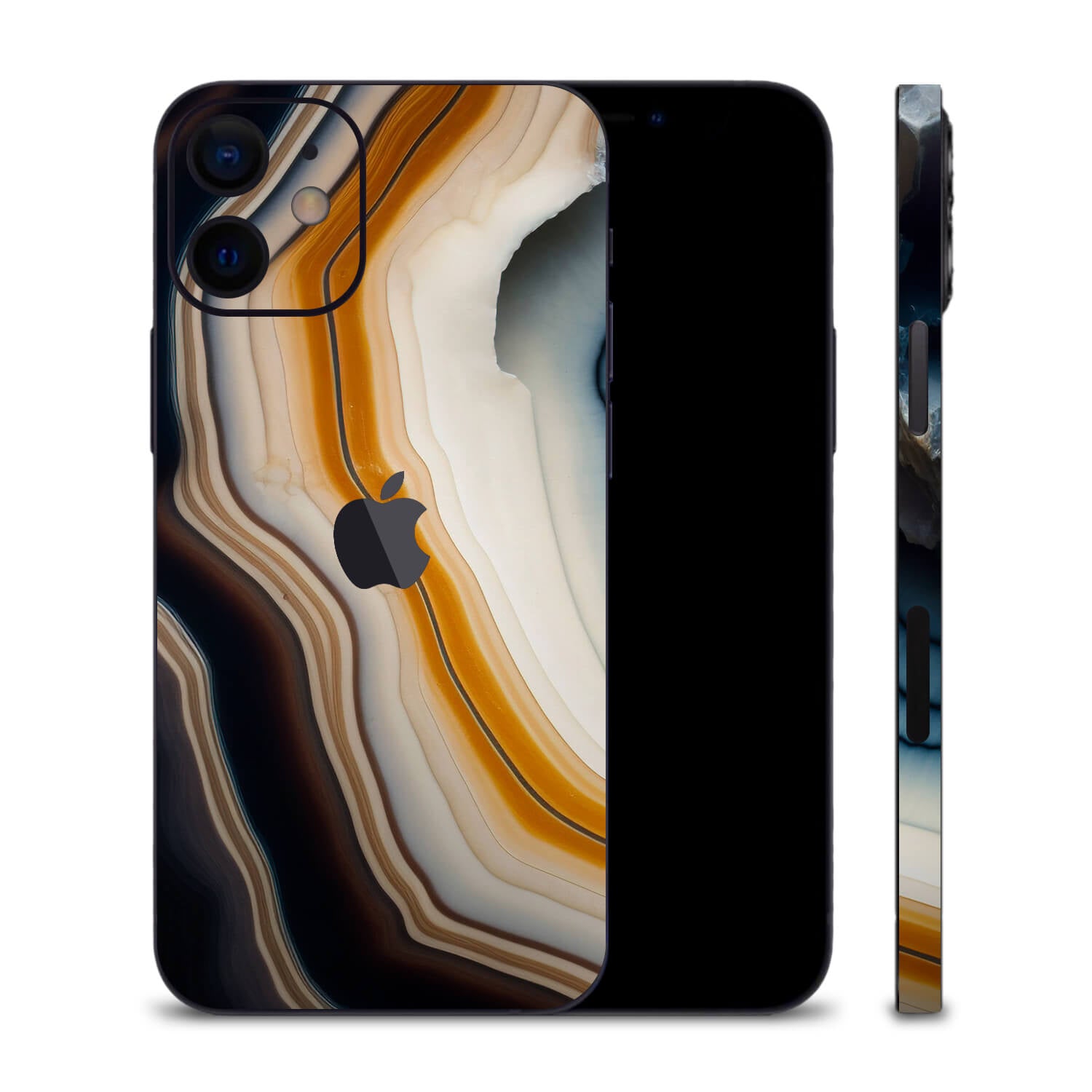 iPhone 12 Onyx geode skins