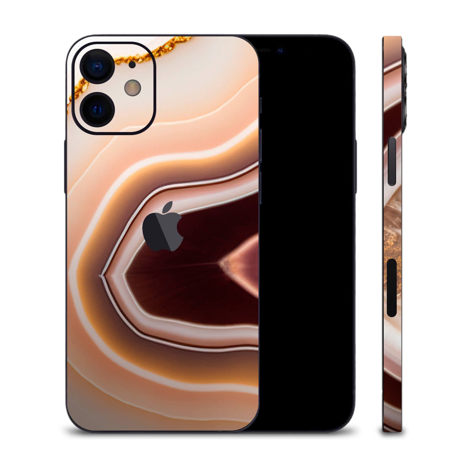 iPhone 12 Mini Onyx oyster skins