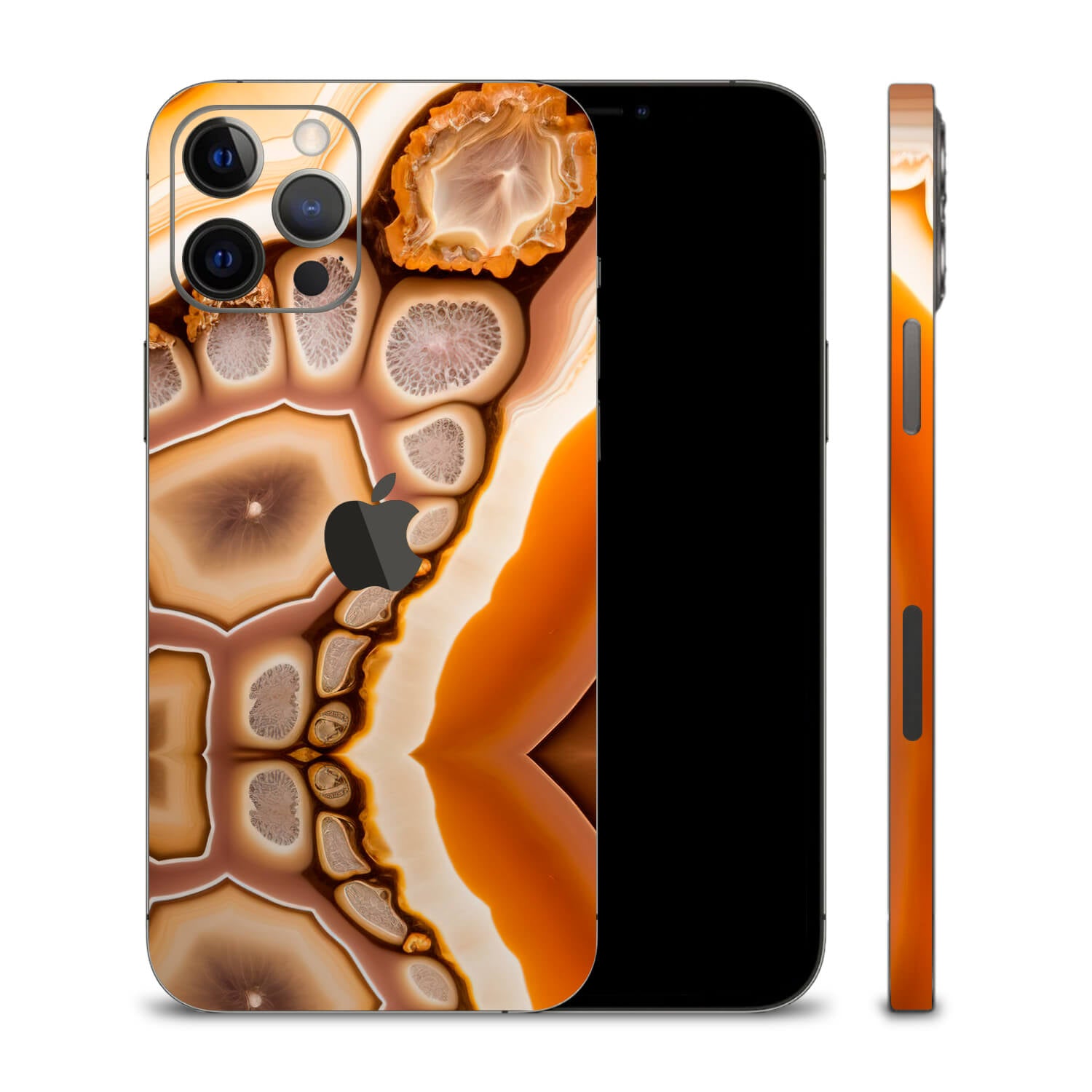 iPhone 12 Pro Max Onyx amber skins
