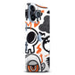 iPhone 13 Pro Max Doodles monster orange skins