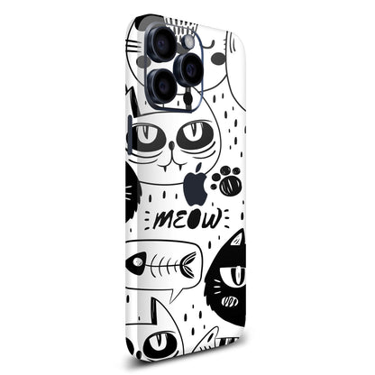 iPhone 16 Pro Max Doodles cat skins