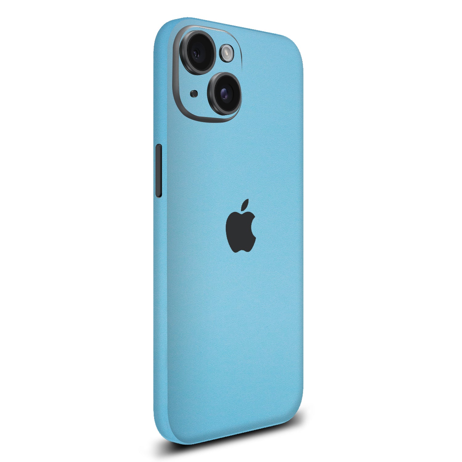 iPhone 15 Textured matt light blue skins
