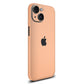 iPhone 15 Plus Textured matt peach skins