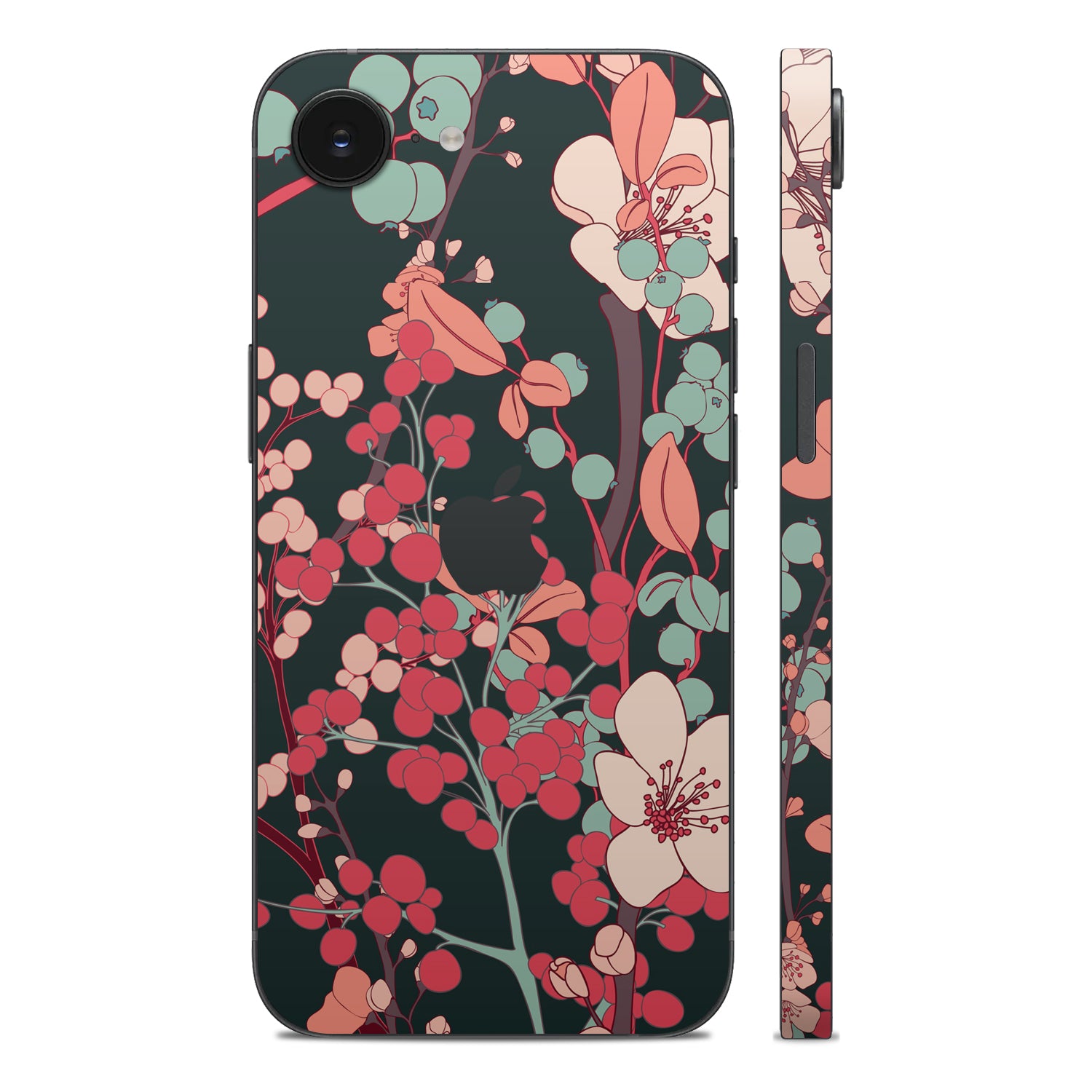 iPhone 17e vintage floral skins