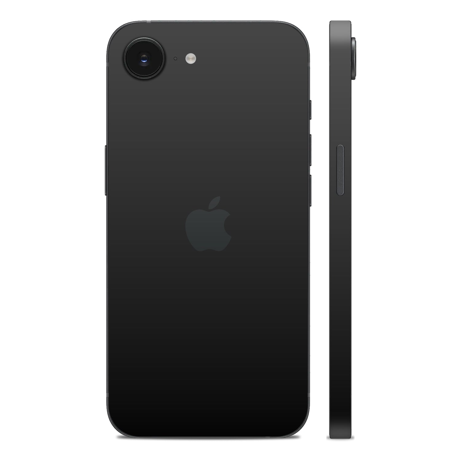 iPhone 17e black gloss skins