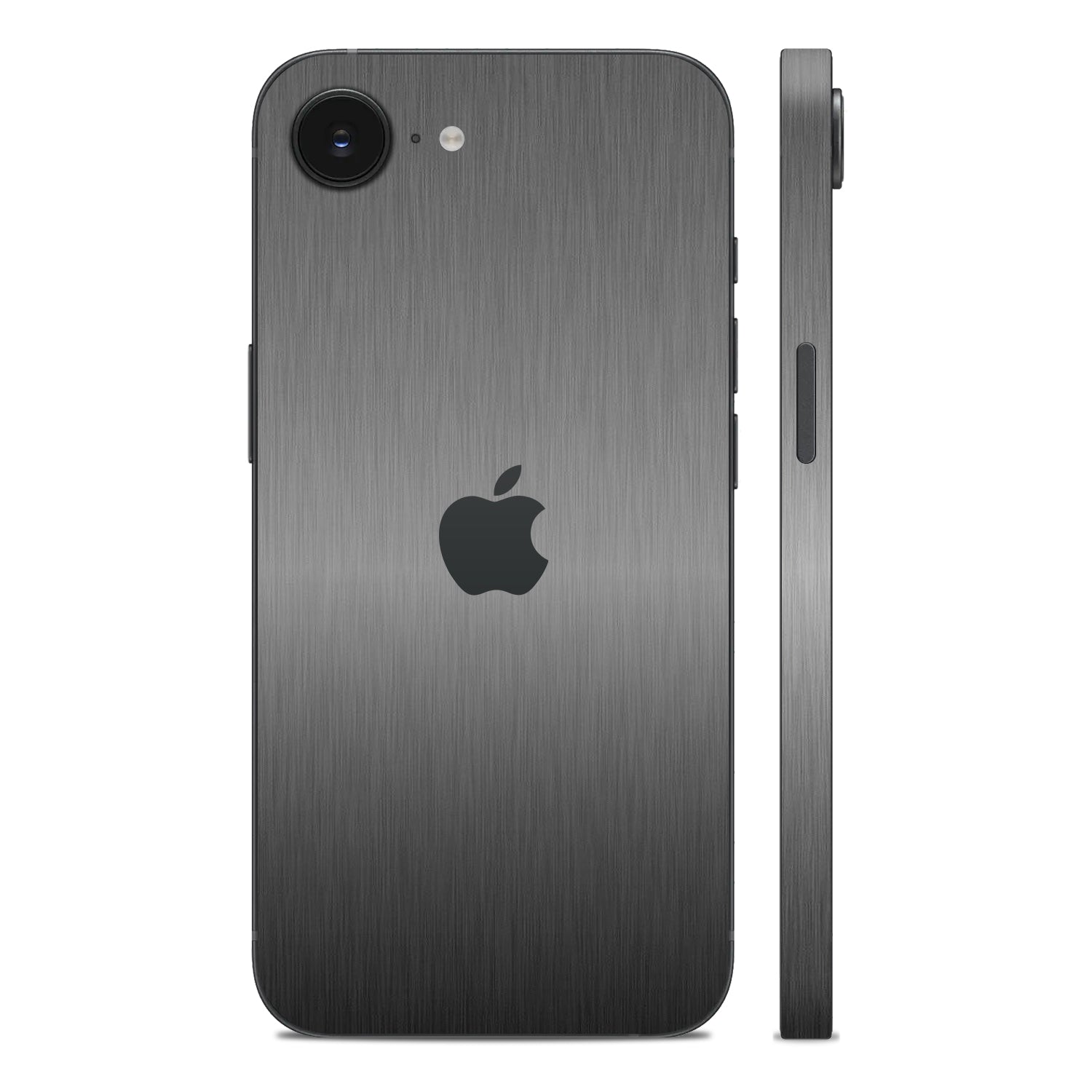 iPhone 17e brushed titanium skins
