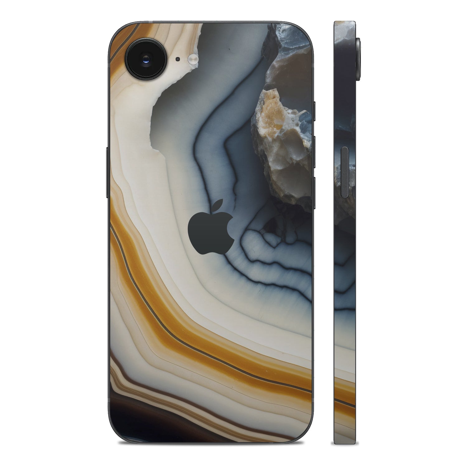 iPhone 17e onyx geode skins