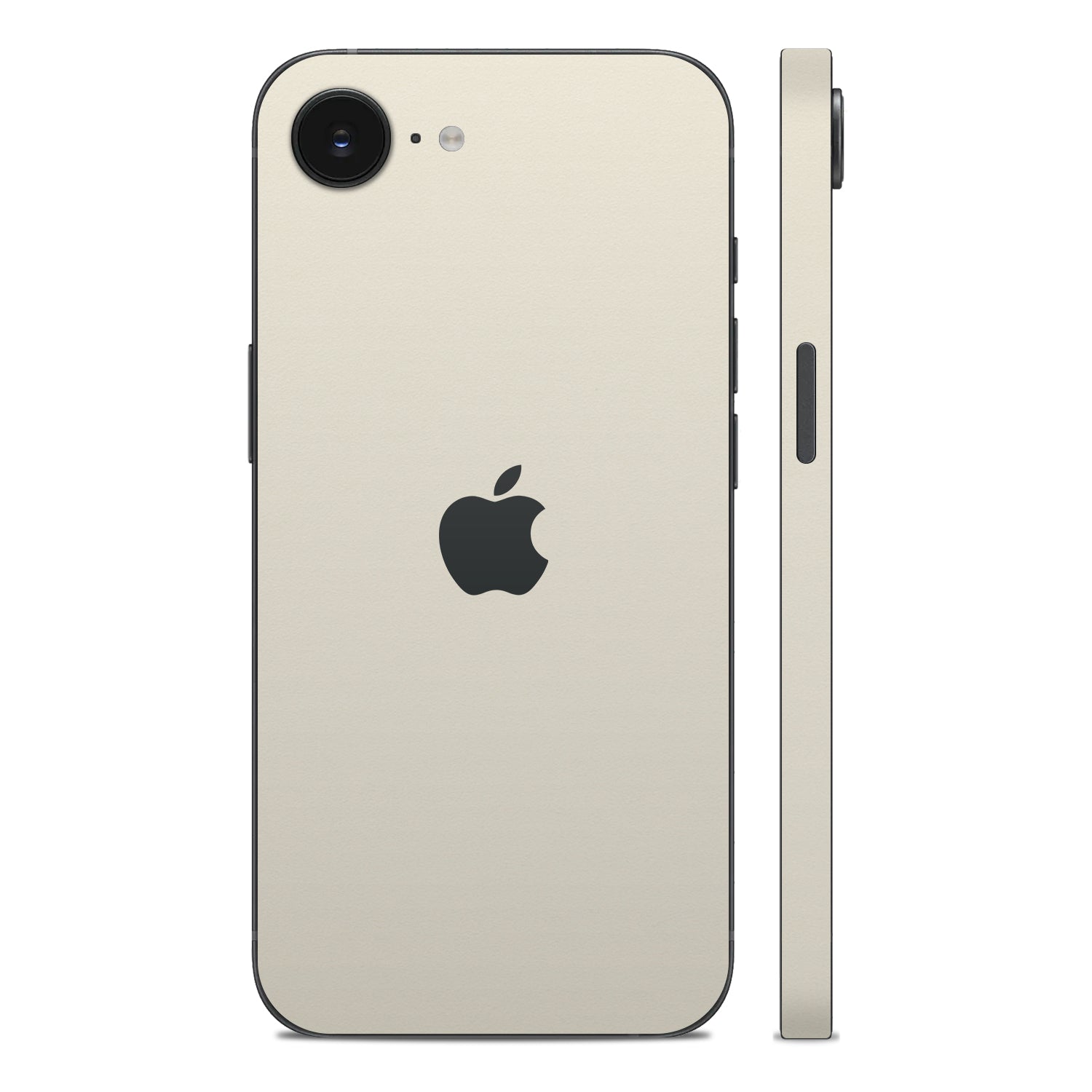 iPhone 17e textured matt cream skins