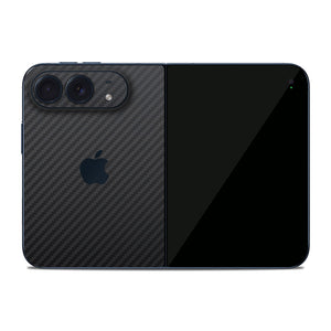 iPhone duo skins and wraps black carbon