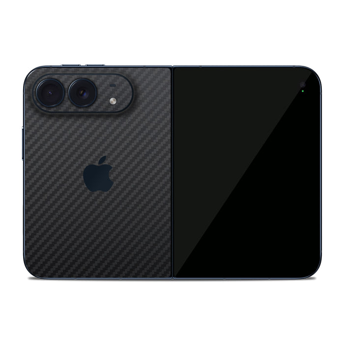 iPhone duo skins and wraps black carbon