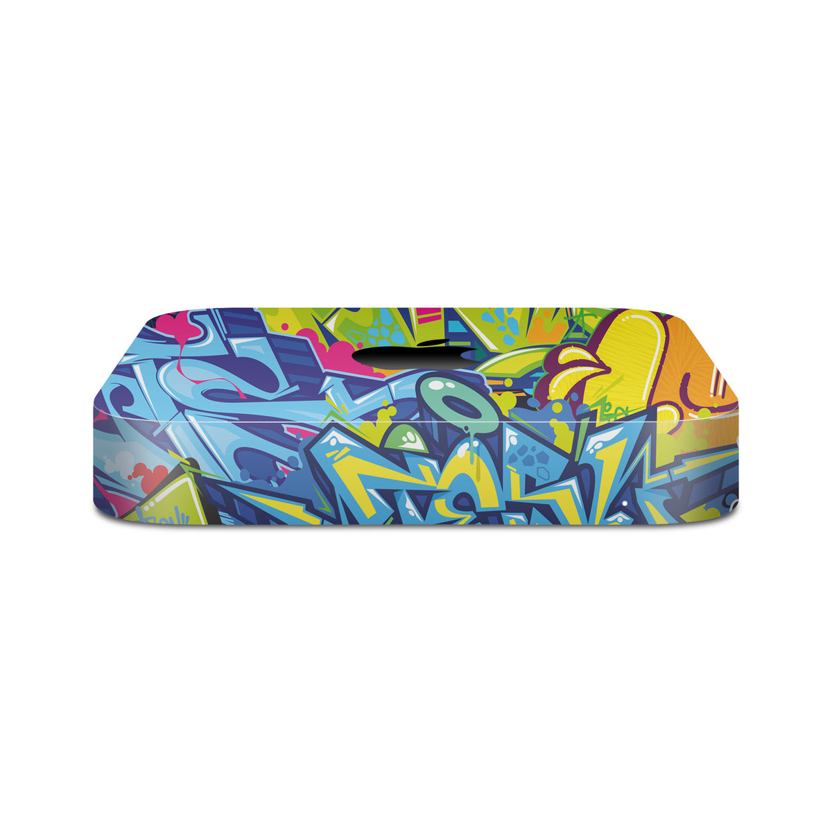 mac mini m1 m2 skins and wraps graffiti urban