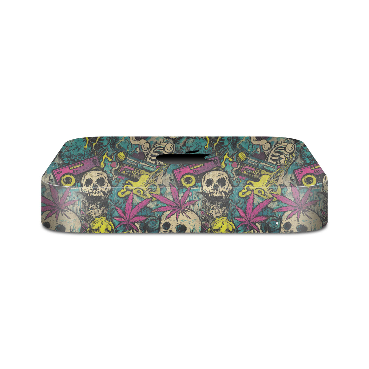 mac mini m1 m2 skins and wraps rasta grunge