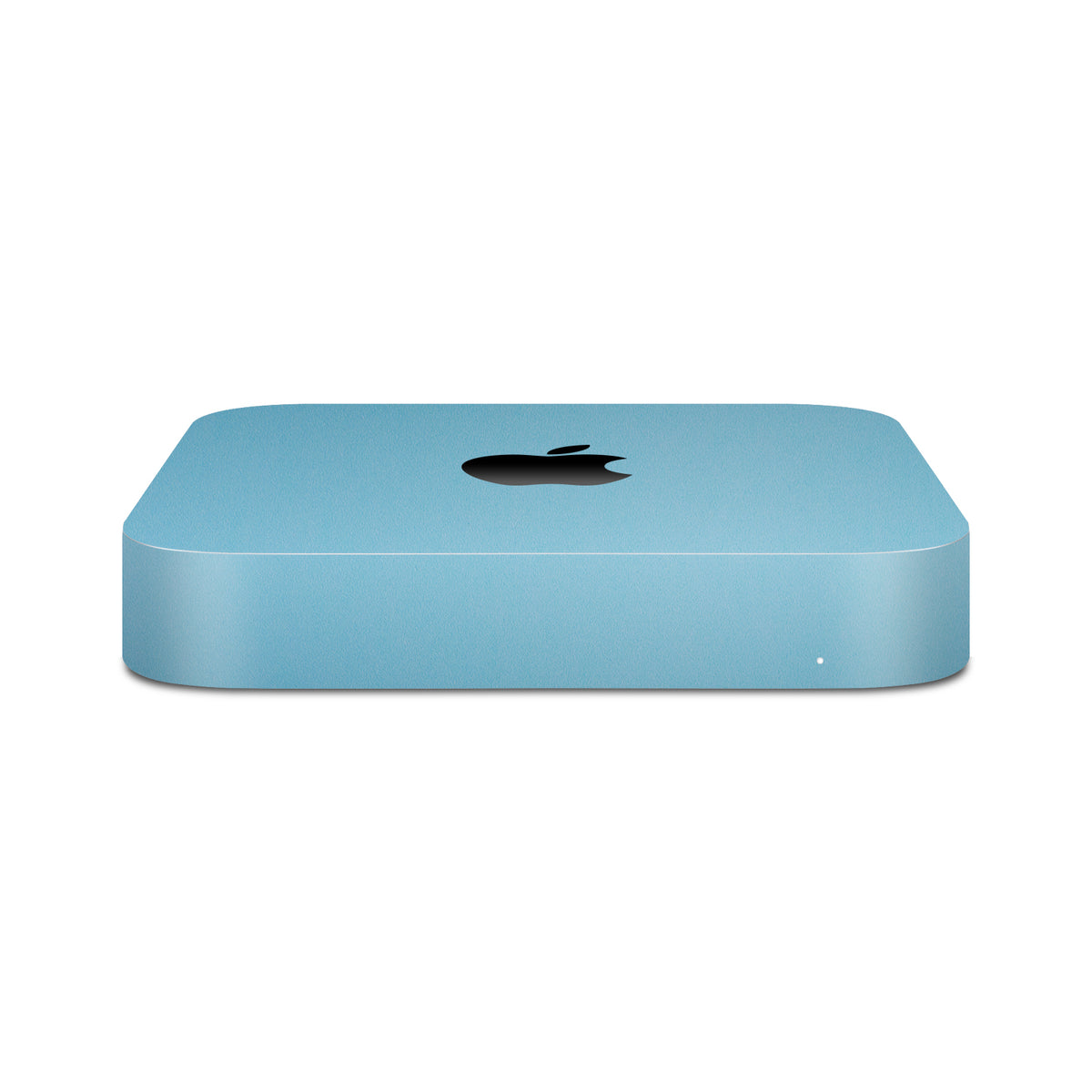mac mini m1 m2 skins and wraps textured matte light blue