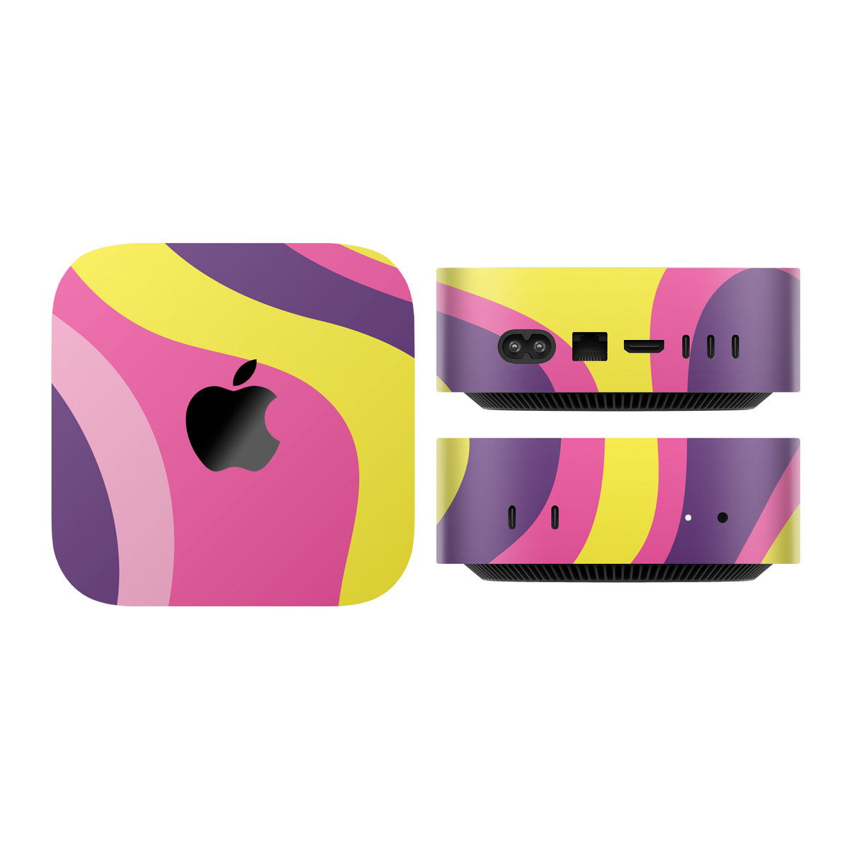mac mini skins and wraps m4 m5 m6 abstract psychedelic