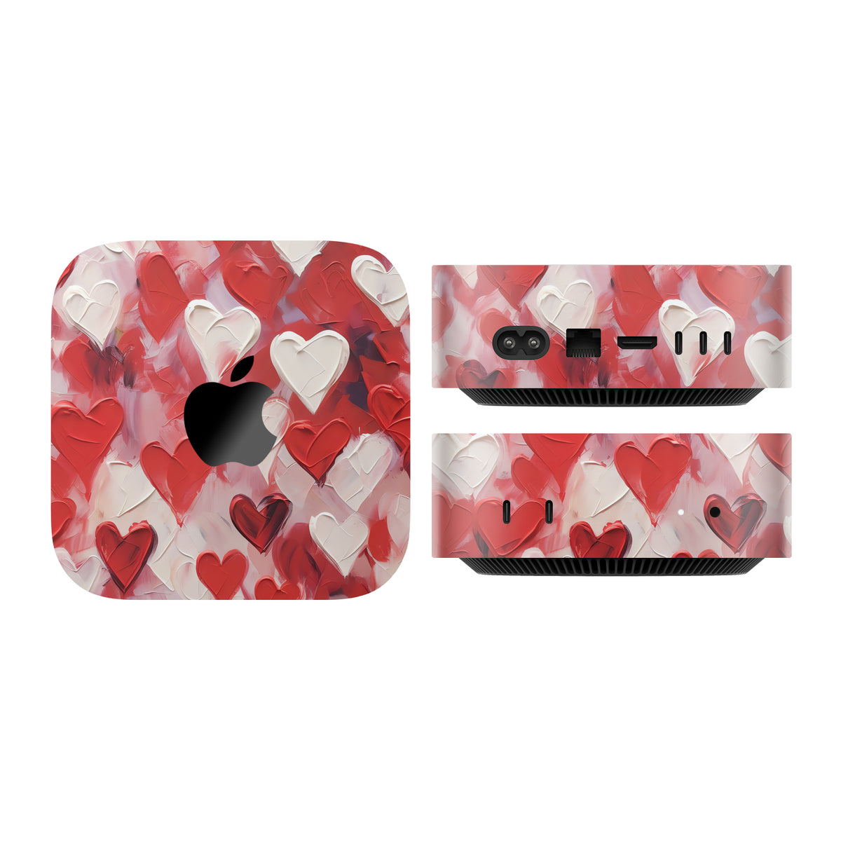 mac mini skins and wraps m4 m5 m6 love hearts