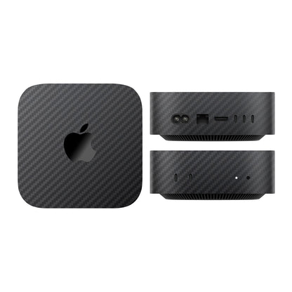 mac mini skins and wraps m4 m5 m6 black carbon