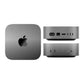 mac mini skins and wraps m4 m5 m6 brushed titanium