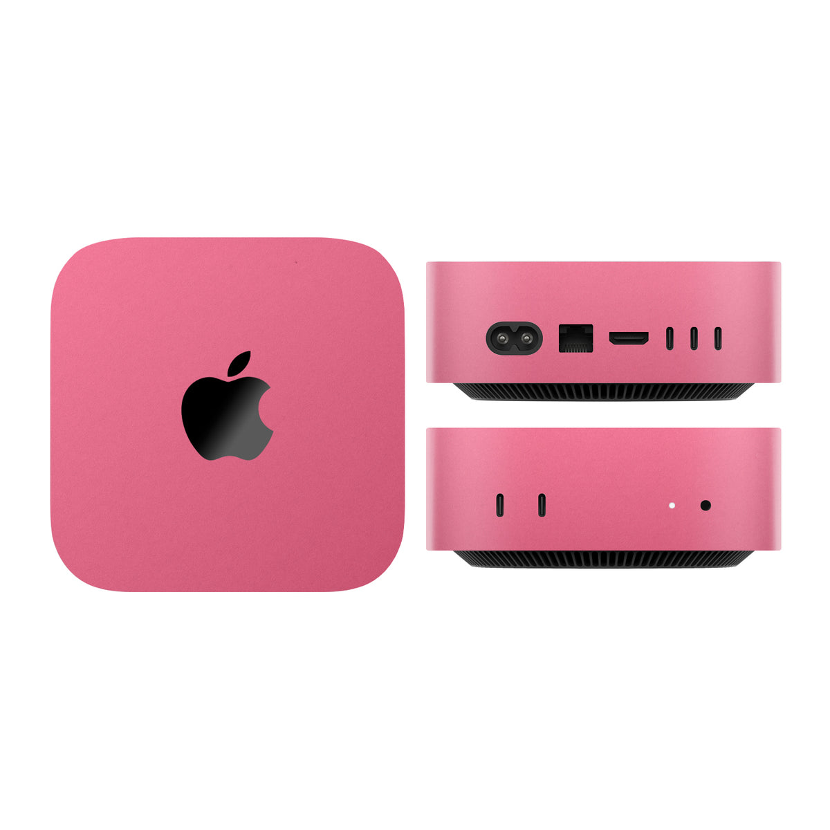 mac mini skins and wraps m4 m5 m6 textured matte pink