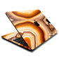 MacBook Air 13.6" (2026, M5) Onyx amber skins
