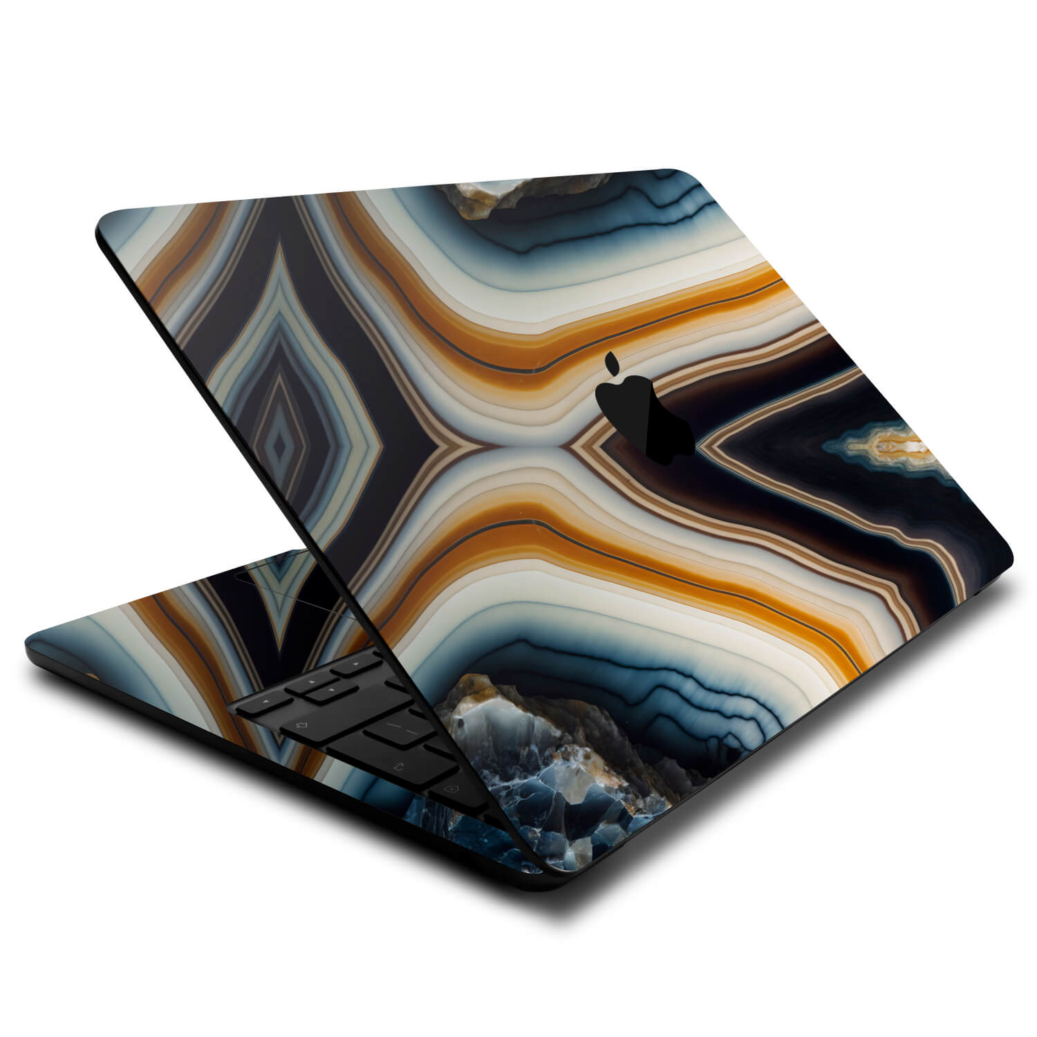 MacBook Air 13.6" (2026, M5) Onyx geode skins