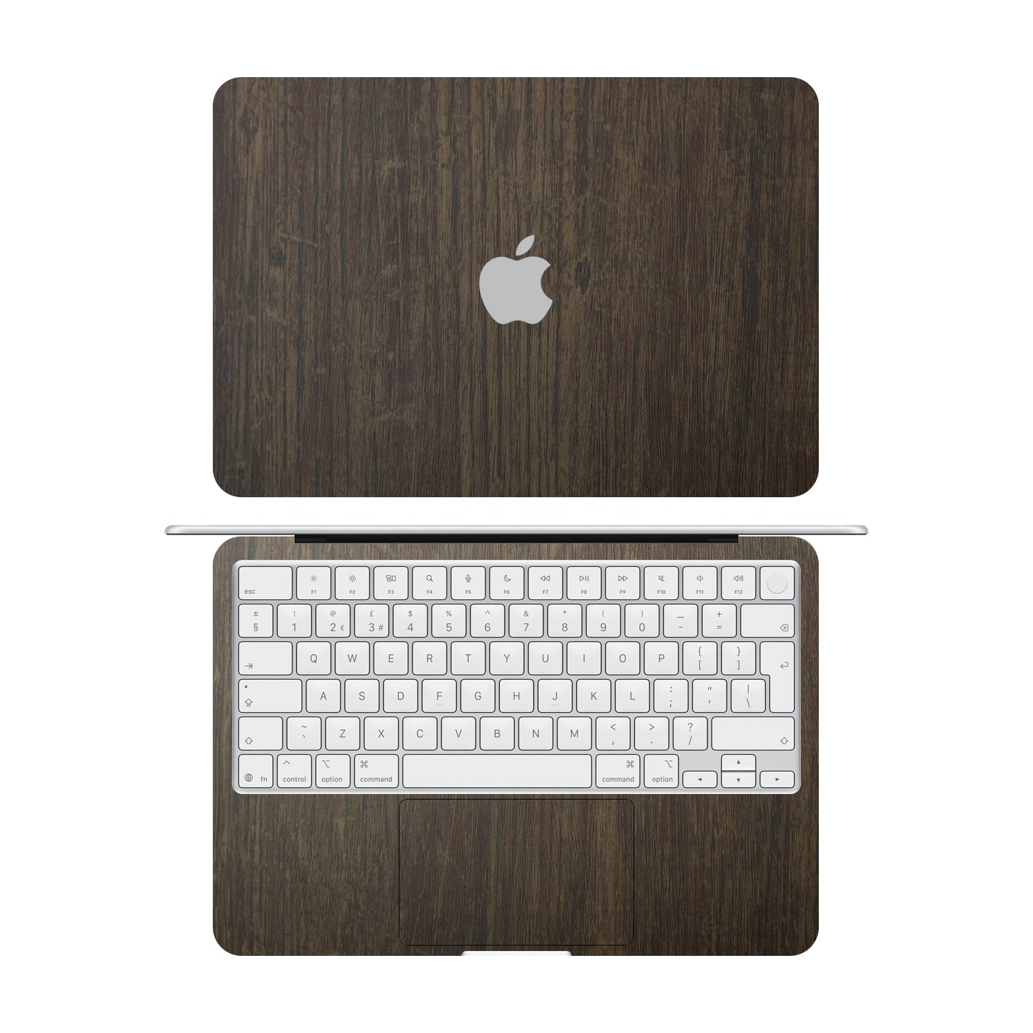 macbook neo aged oak wood skins and wraps