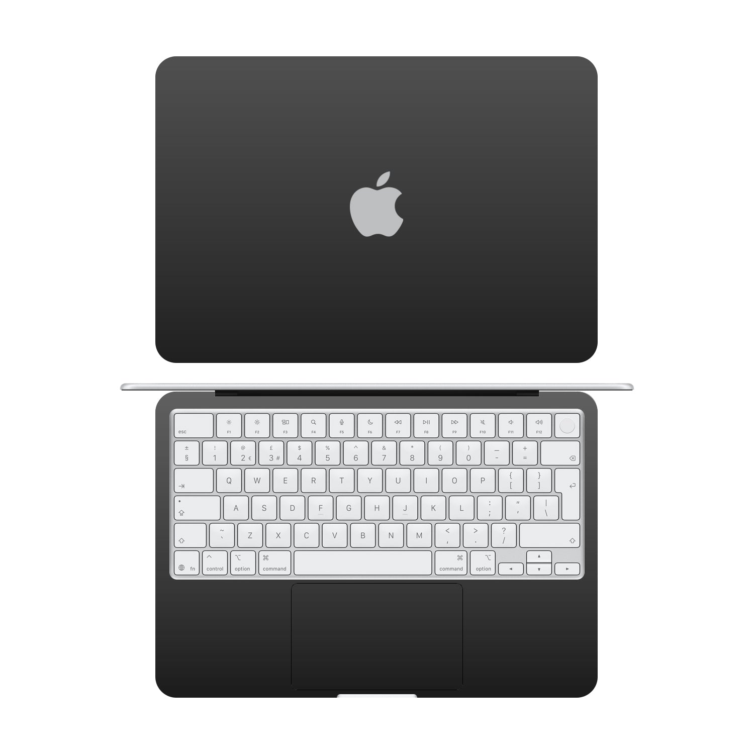 macbook neo black gloss skins and wraps