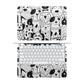 macbook neo doodles dogs skins and wraps