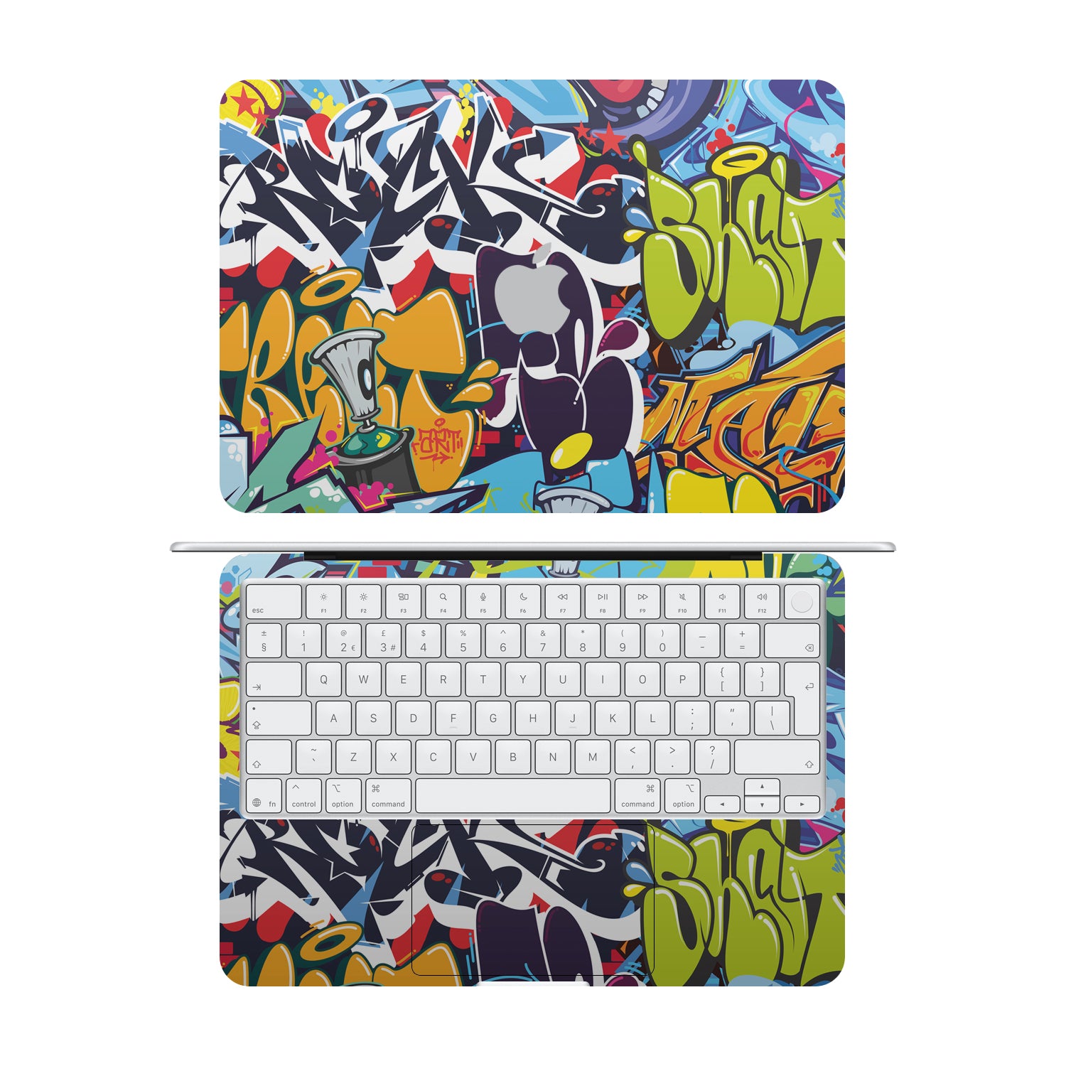 macbook neo graffiti urban skins and wraps
