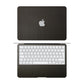 macbook neo silverblack wood skins and wraps